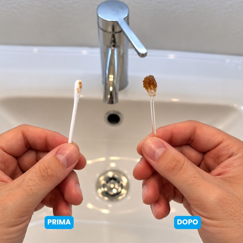 Dolceva® Pulisci-orecchie adesivo – Cattura il cerume invece di spingerlo in fondo